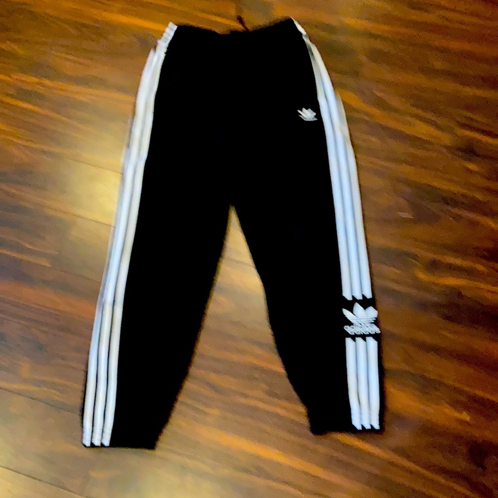 Adidas nylon track pants